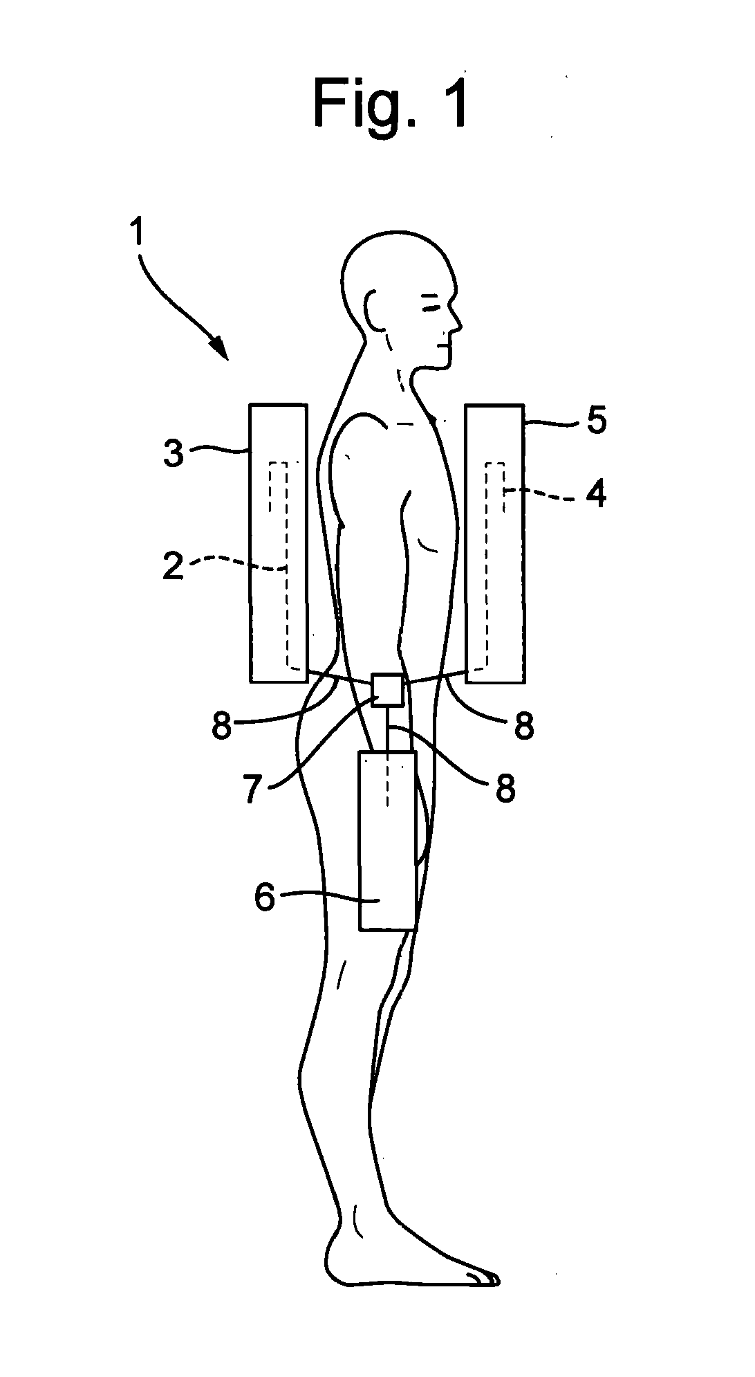 Body-wearable antenna system