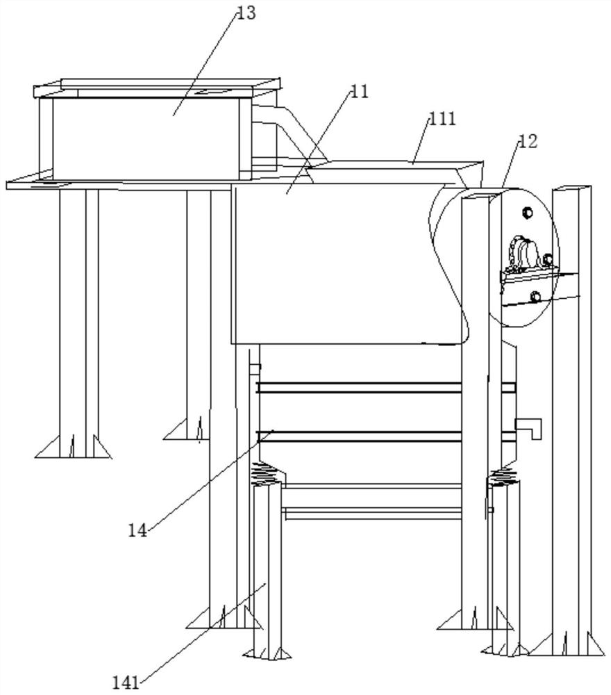 Automatic circulation type rolling and polishing machine and working method thereof