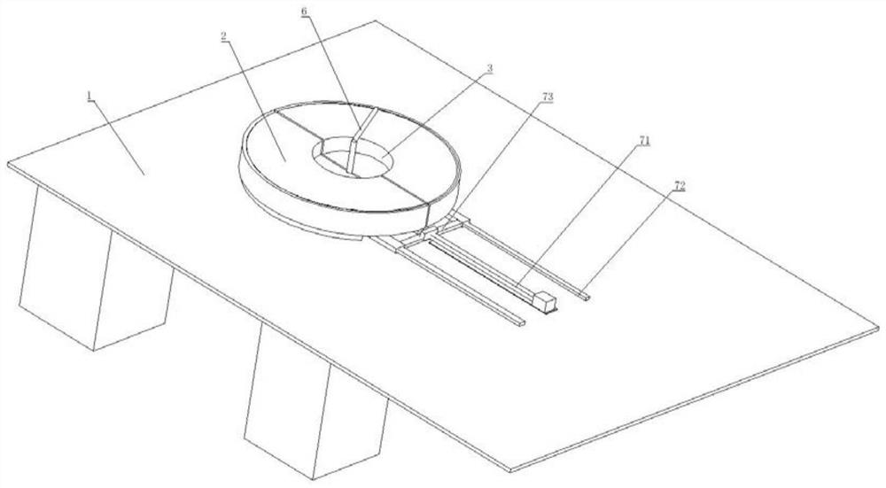 Device and method for detecting bending degree and warping degree of sealing ring