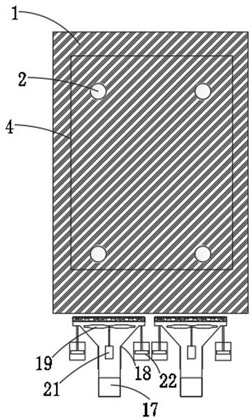 Microwave heating resin sand core forming device and microwave heating resin sand core forming method