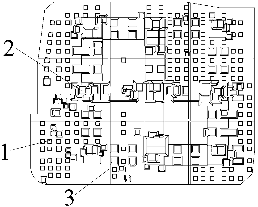 Foundation pit excavation and anti-floating anchor rod construction method based on BIM