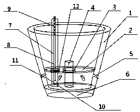 Flowerpot capable of displaying moisture storage capacity