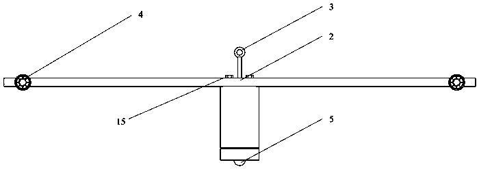 Mobile assembly type drop hammer impact test device and mounting method