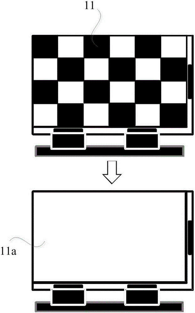 Display device, liquid crystal display and method of eliminating ghost