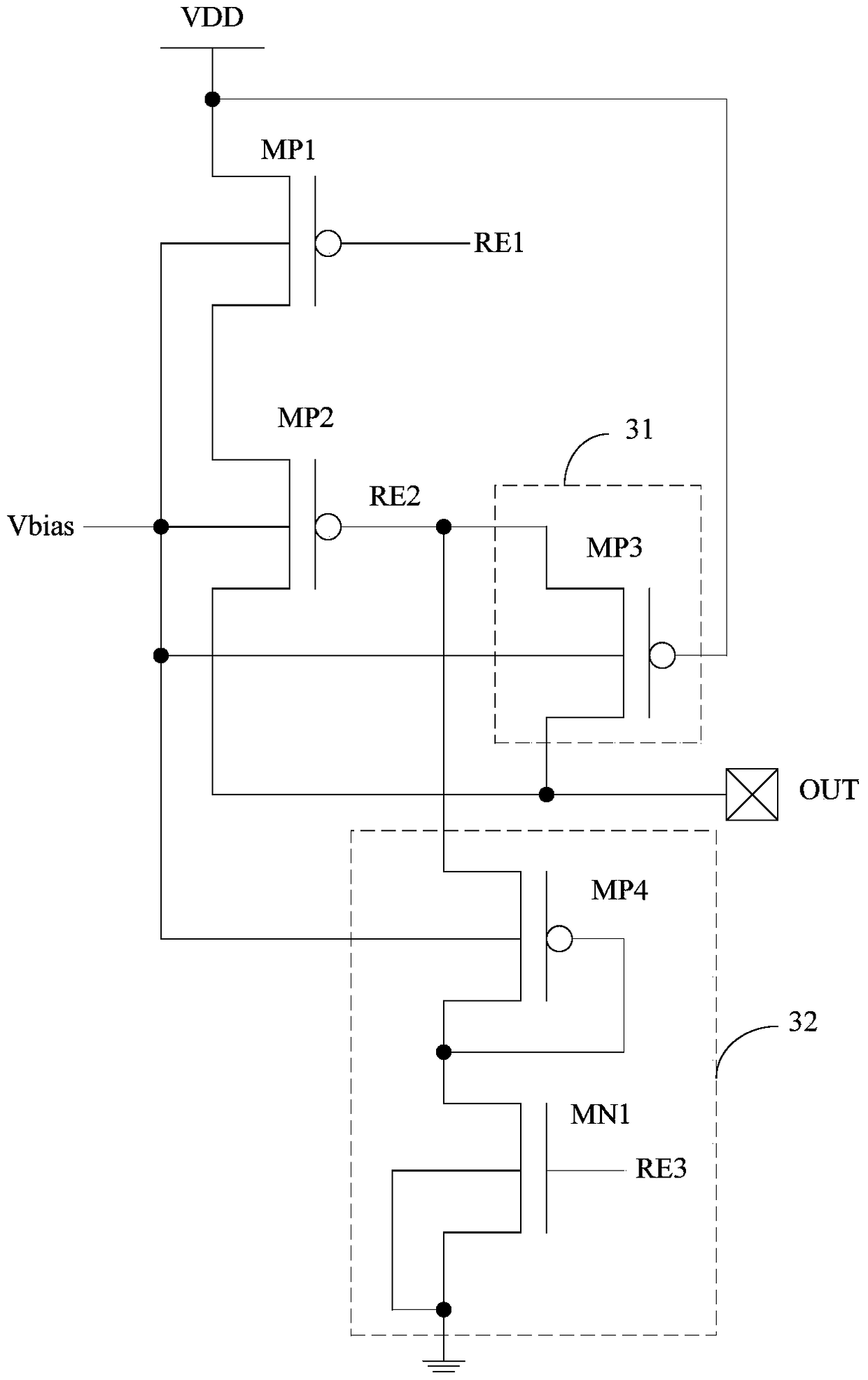 pull-up resistor circuit