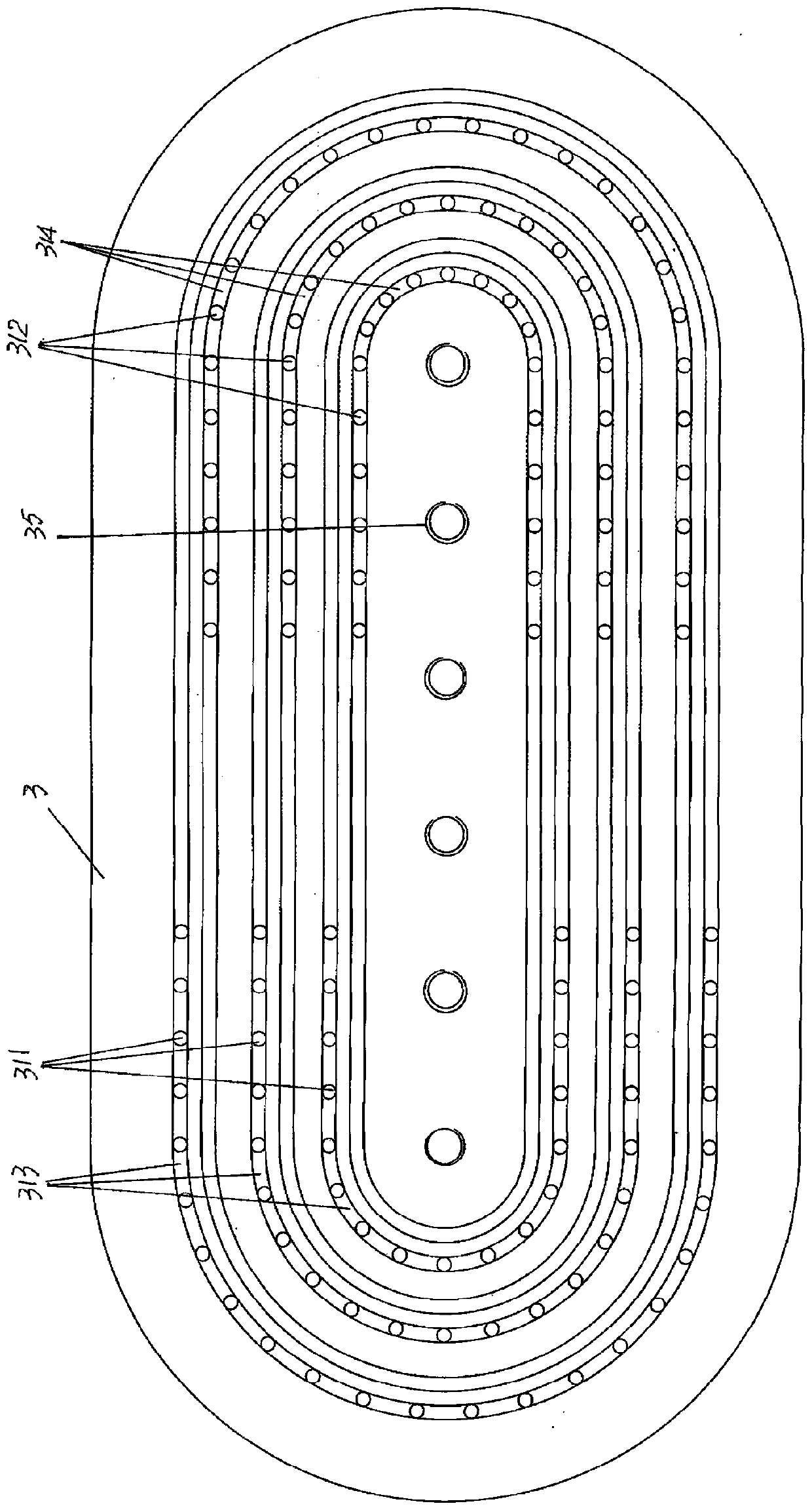 Two-component composite fiber spinning assembly