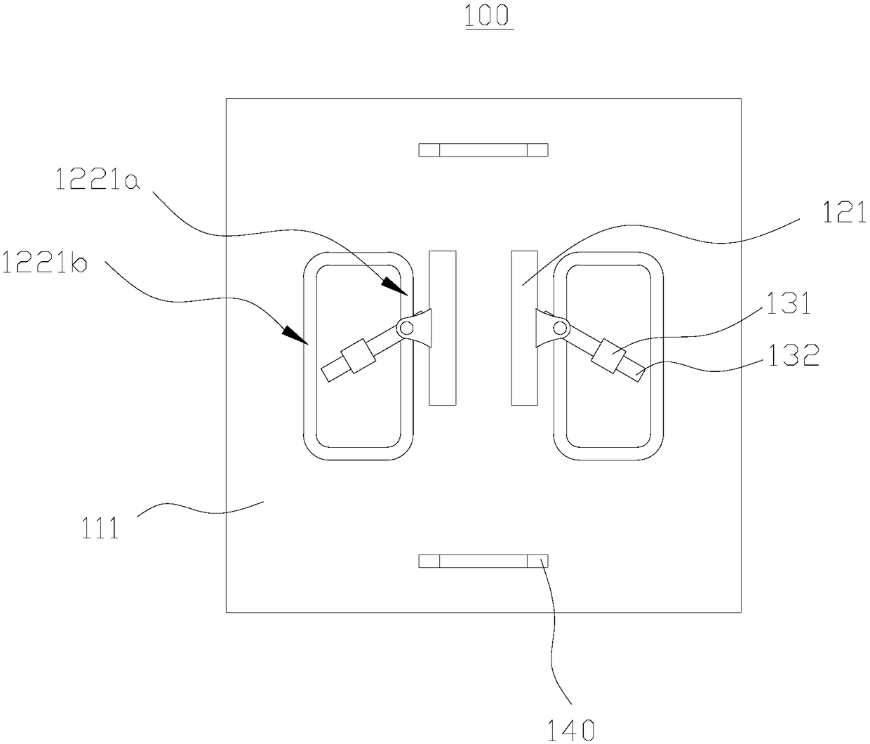 An intermittent clamping and feeding device and pipe cutting equipment