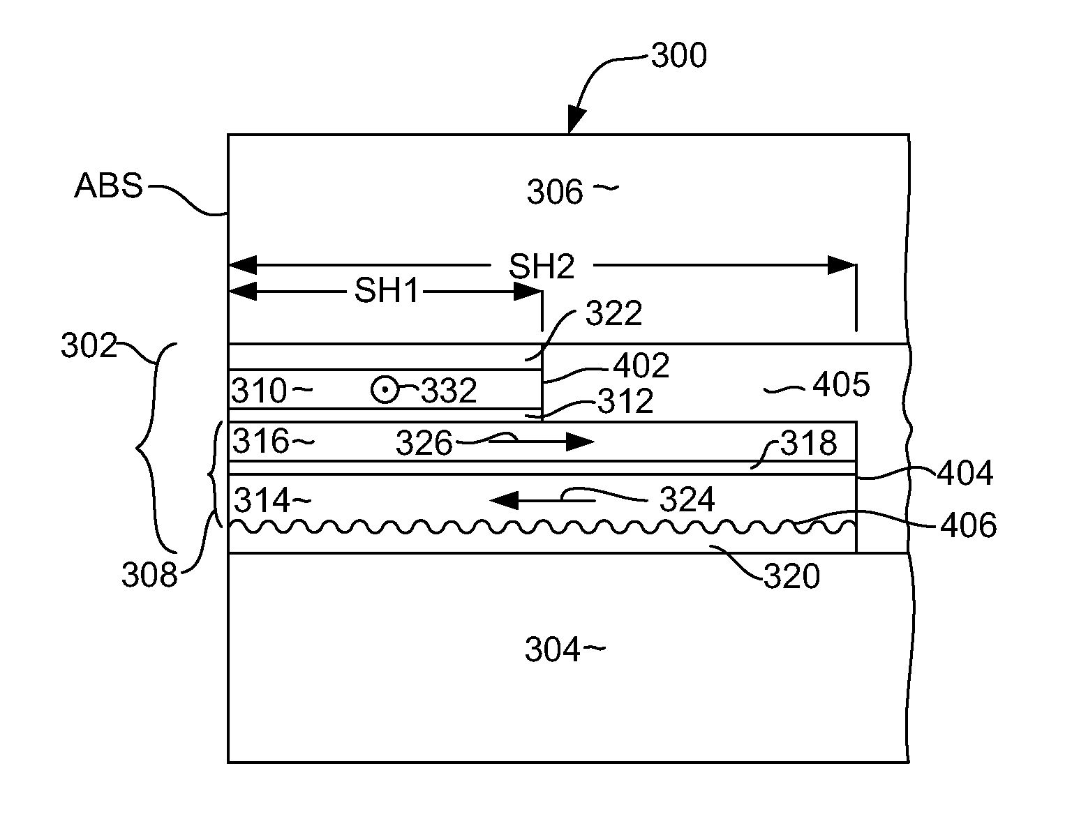 Magnetoresistive sensor having reduced read gap and strong pinned layer stability