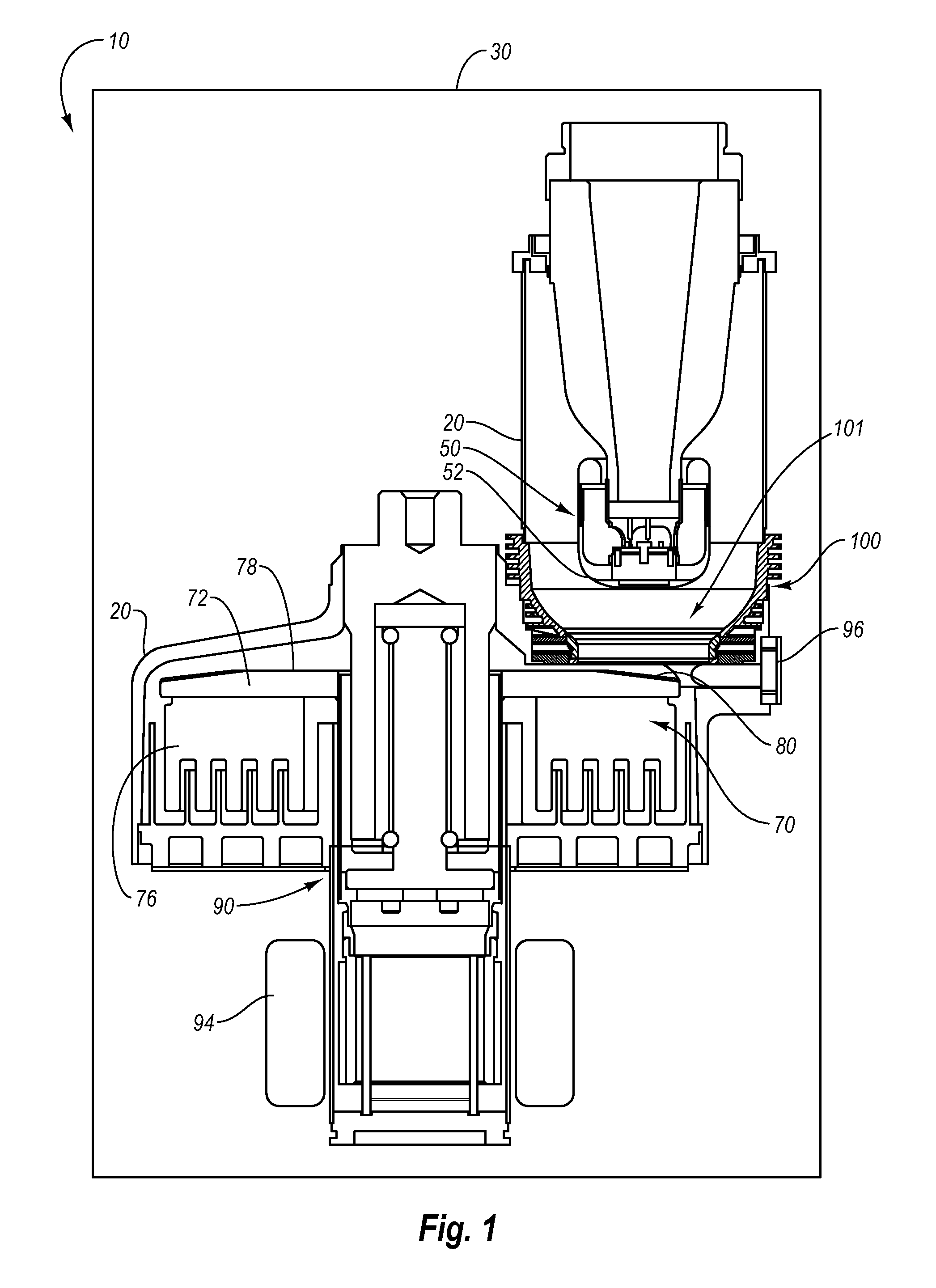 Aperture shield incorporating refractory materials
