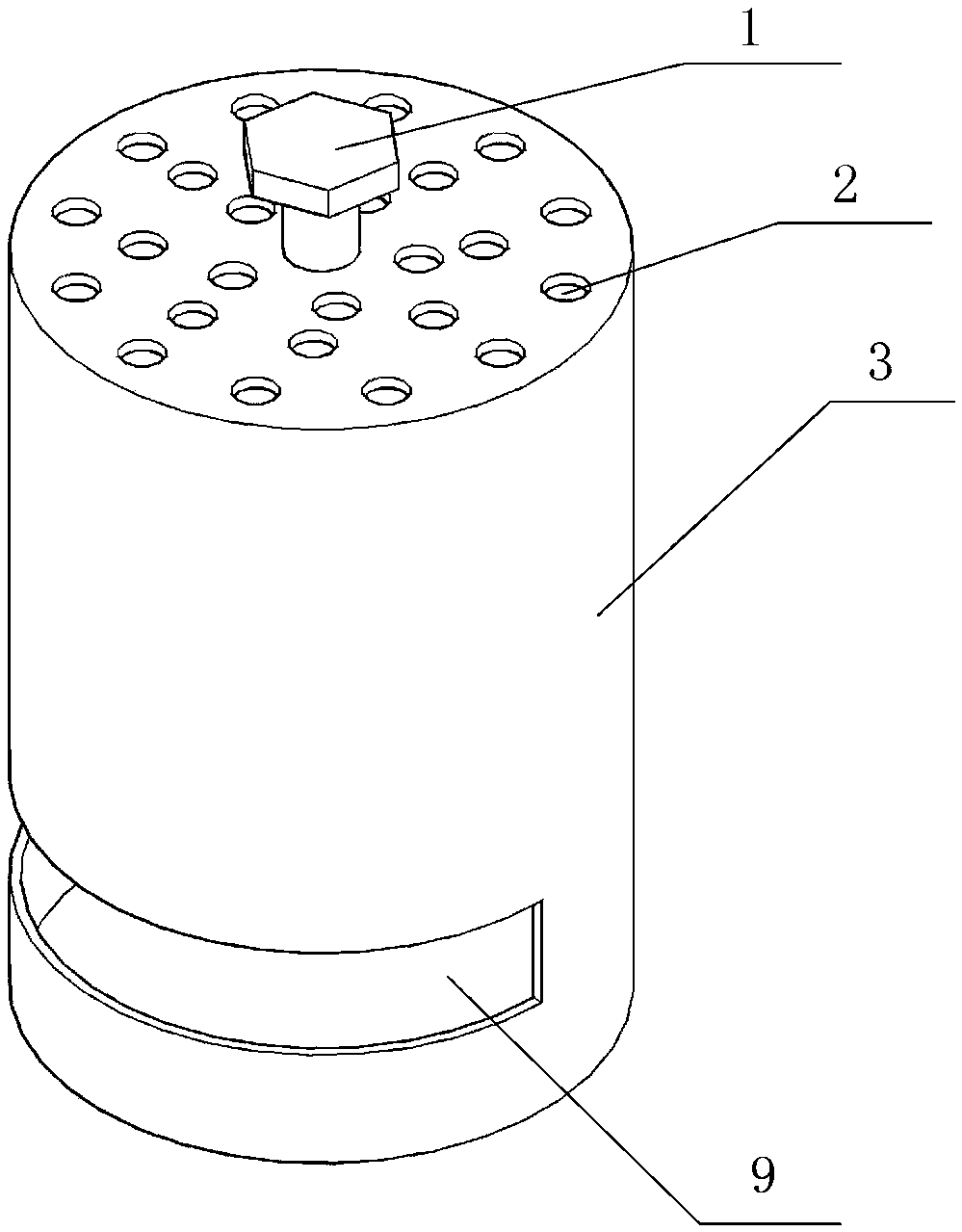 Paraboloid focus demo instrument