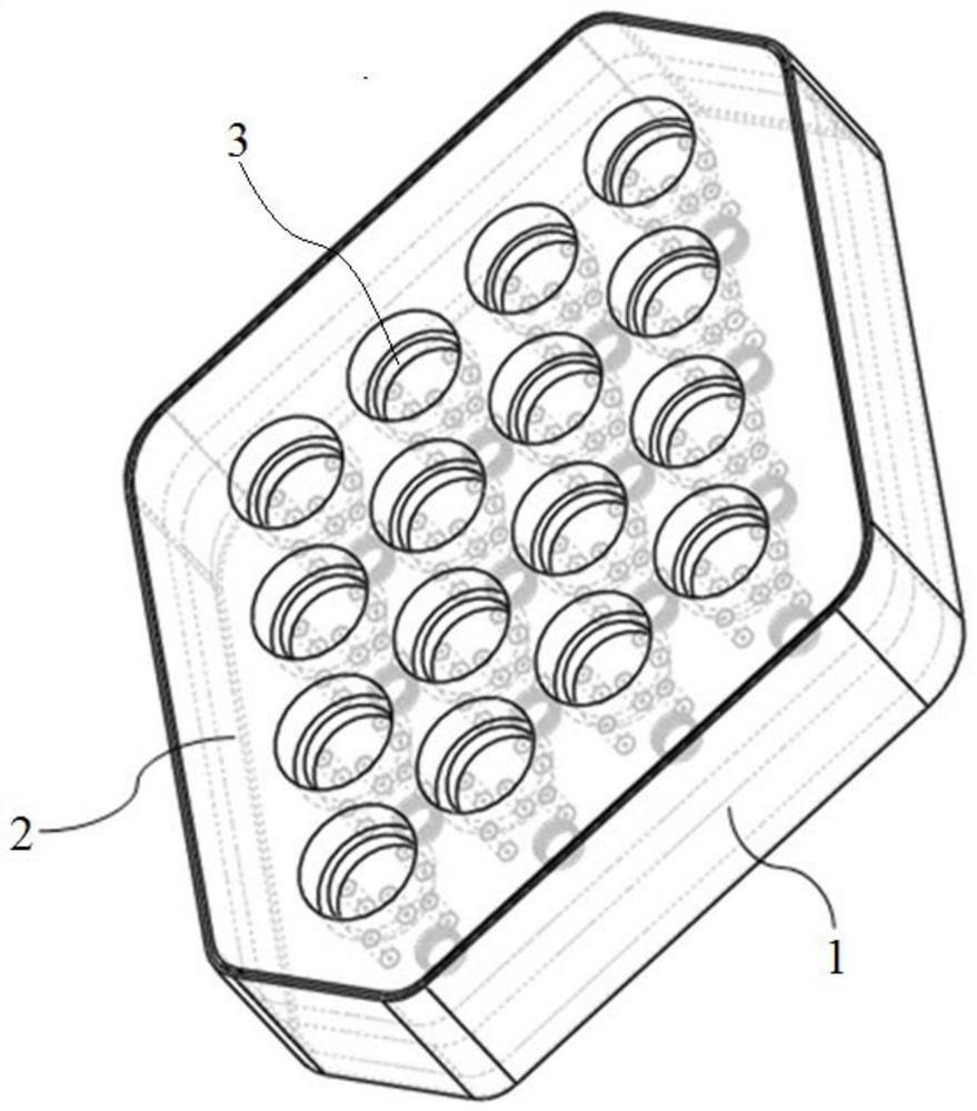 A self-heating battery module fast charging external preheating device