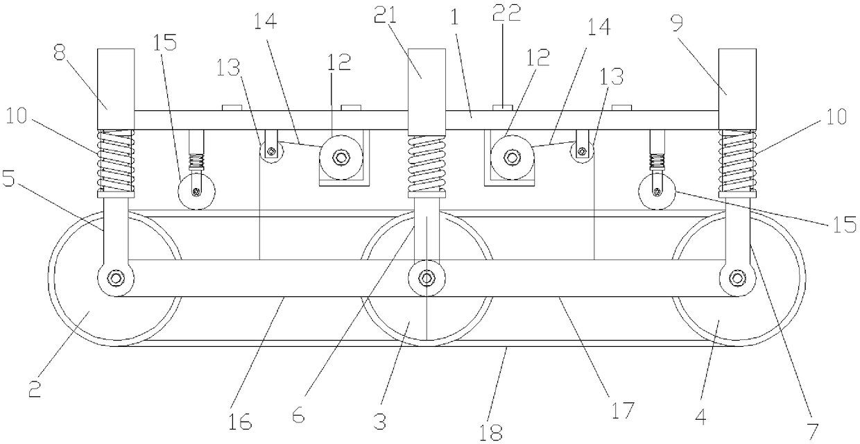 Step climbing device