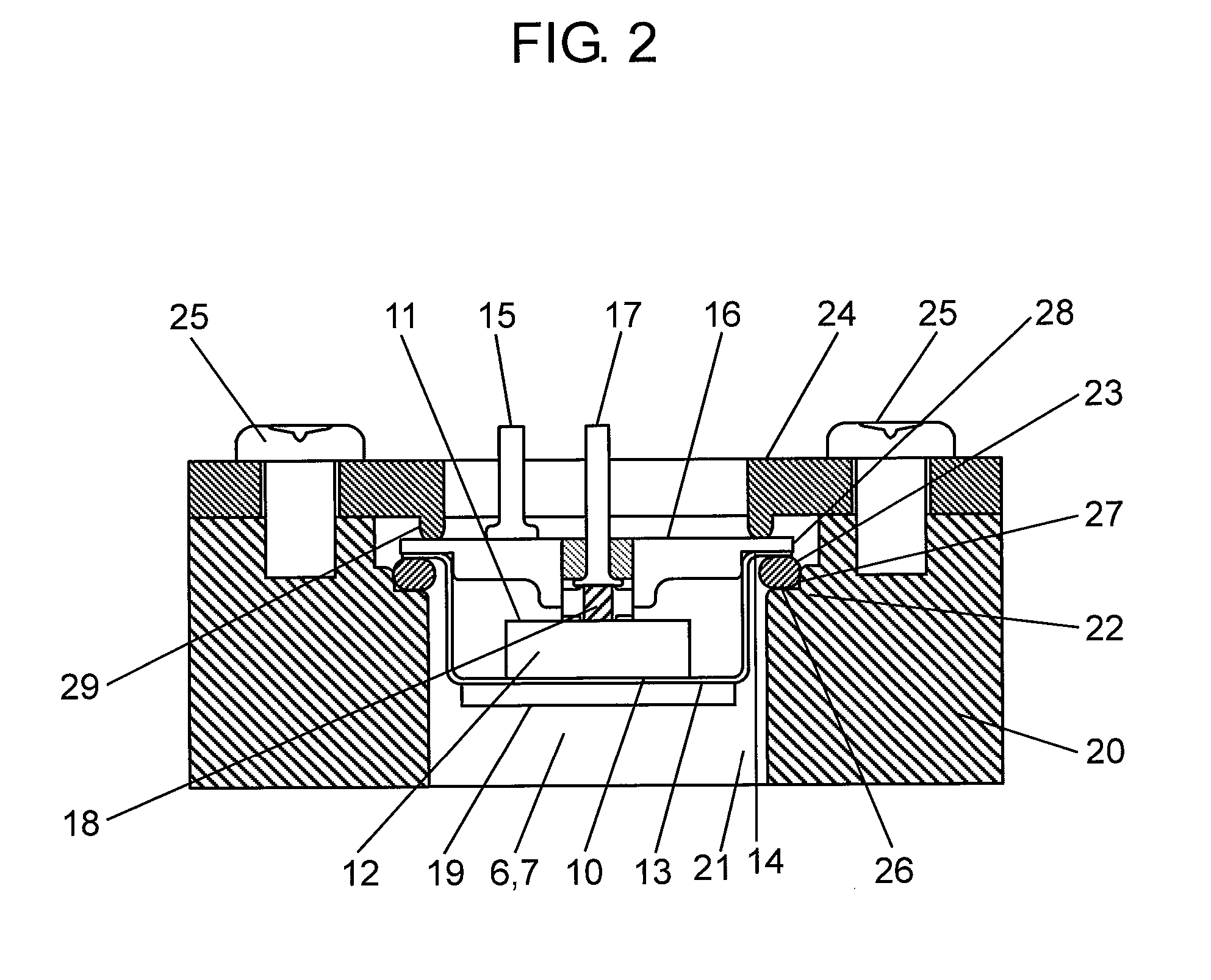 Construction for mounting ultrasonic transducer and ultrasonic flow meter using same