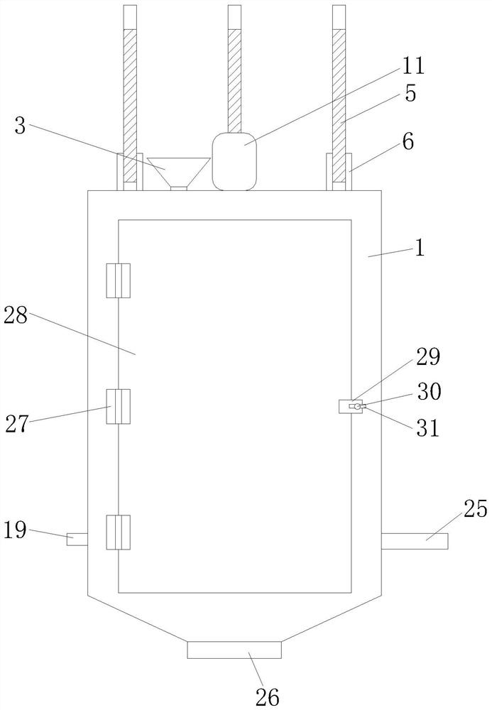 Grinding device for processing powdery raw materials inside capsule health food