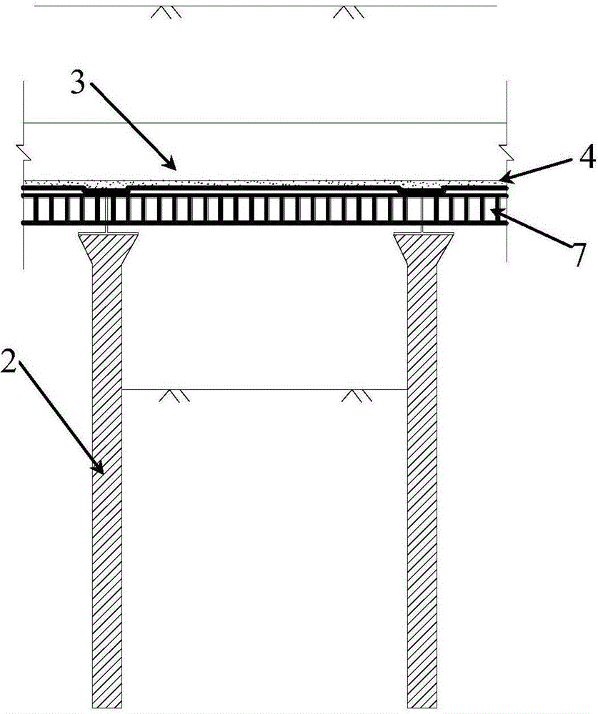 A method for constructing underground garages between residential buildings