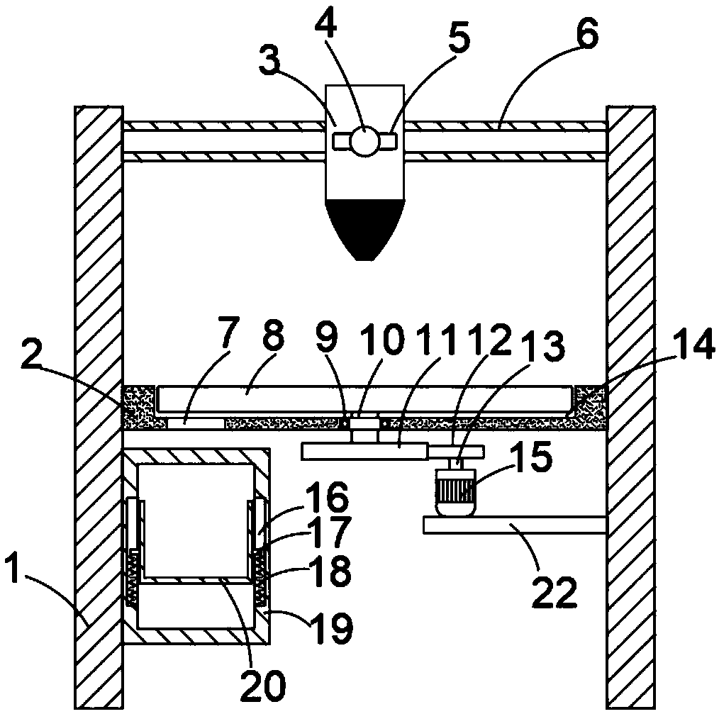 Complex special-shaped multi-position laser marking device