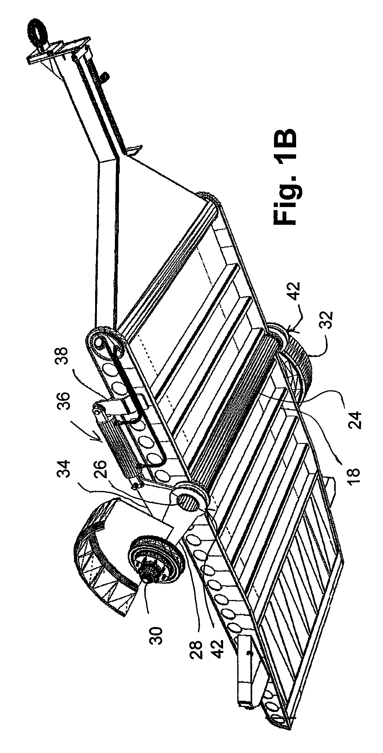 Method and apparatus for an adjustable trailer