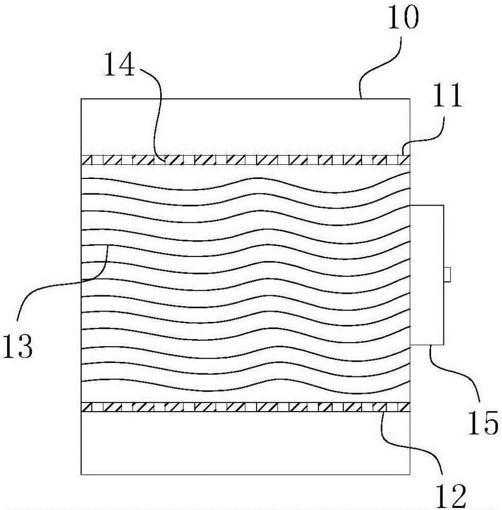 Water purifying device for air conditioning test water system