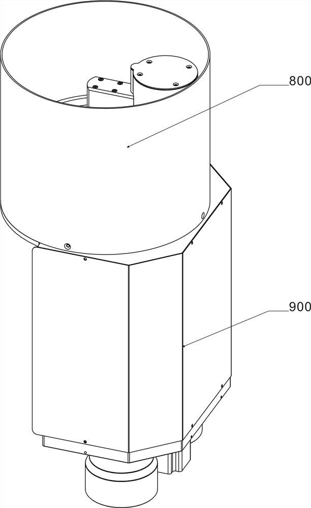 Vacuum non-destructive solid-liquid mixing filling equipment