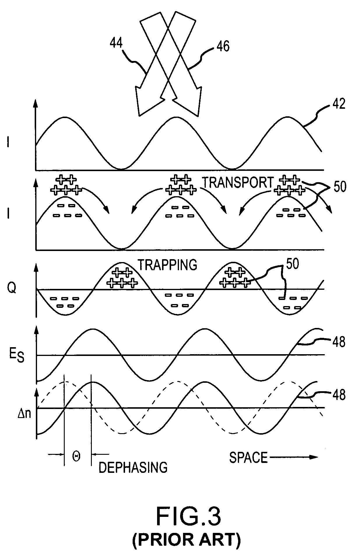System and method using a voltage kick-off to record a hologram on a photorefractive polymer for 3D holographic display and other applications