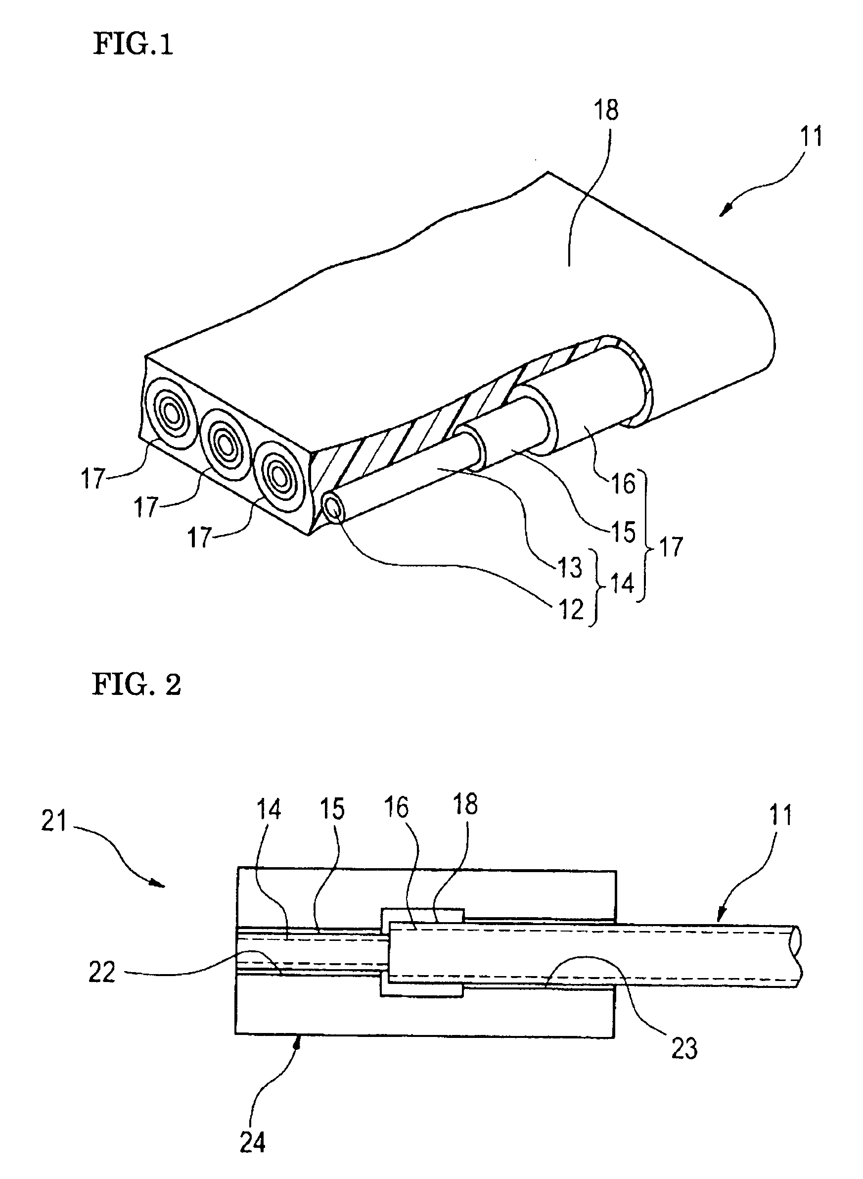 Fiber ribbon and fiber ribbon attached to connector for wiring in equipment