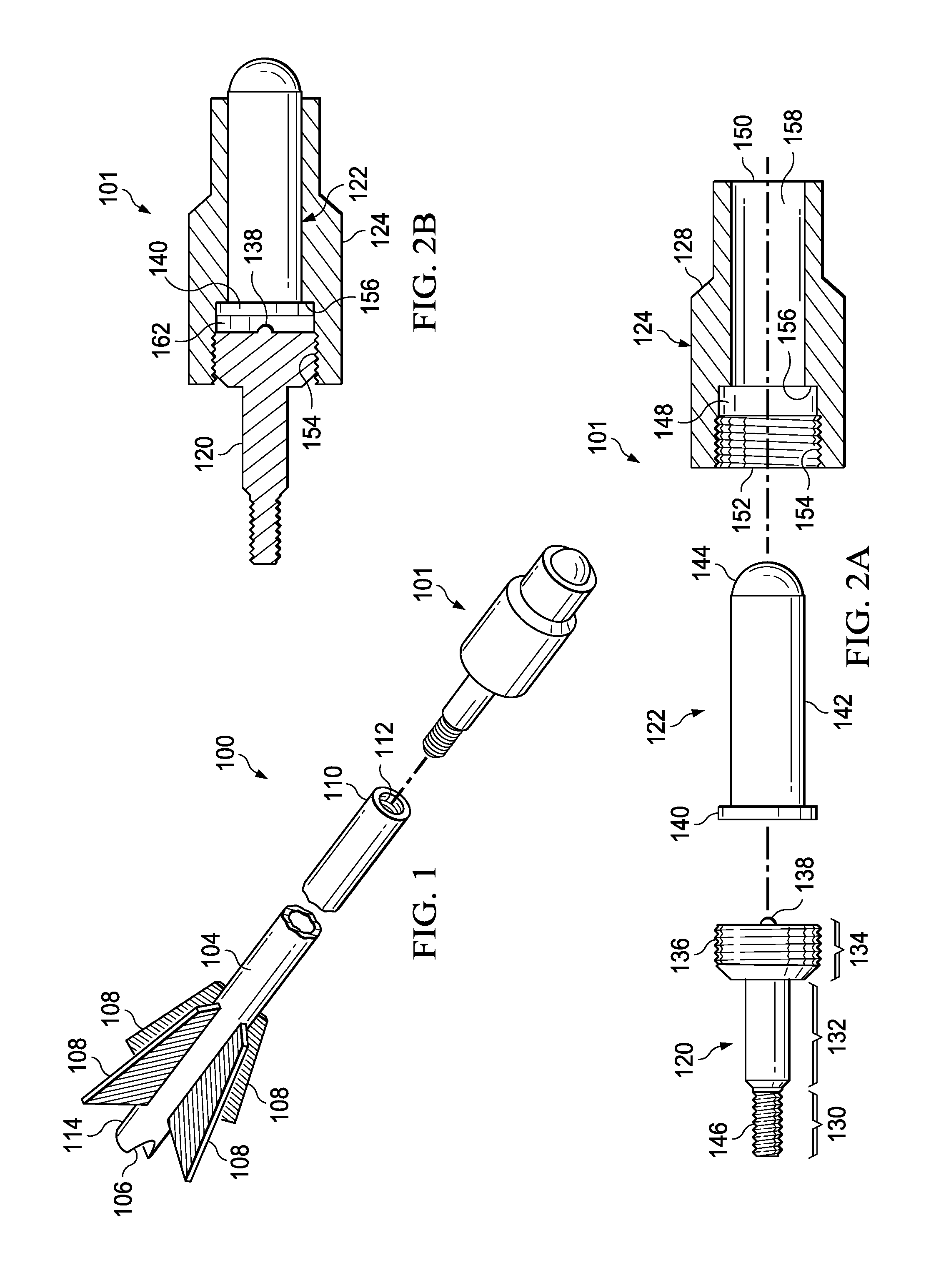 Ammunition Delivery System Arrowhead and Method of Use