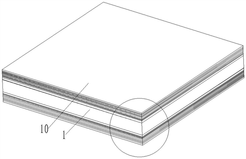 Conductive metal film with heating function