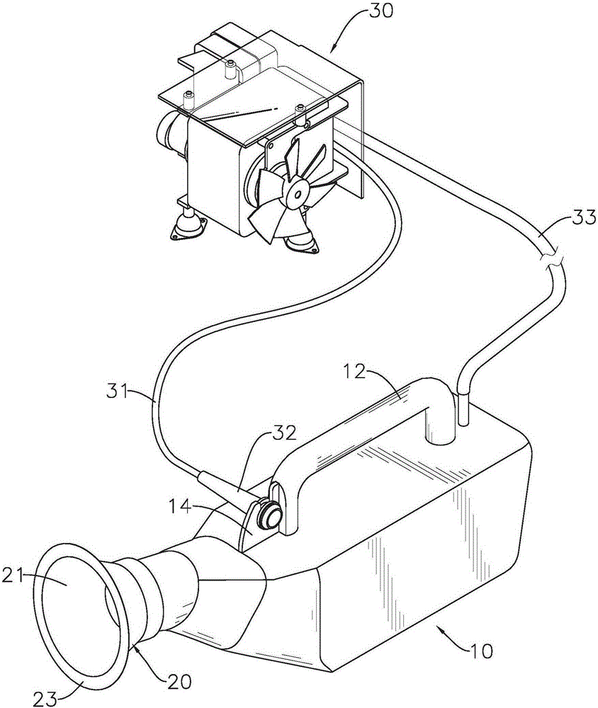 Handheld type defecating-assisting device