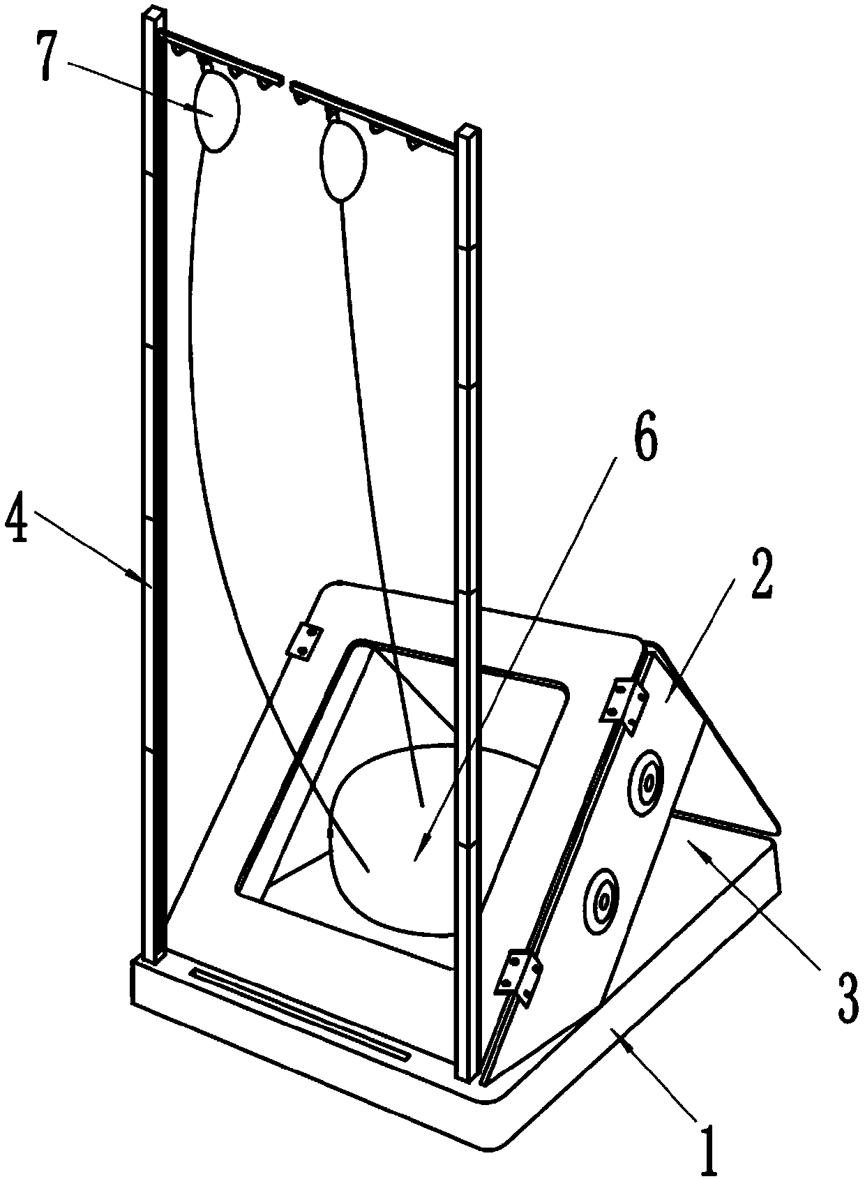 Simulation training system of laparoscopic surgery