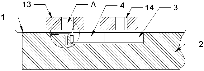 Processing device of gear