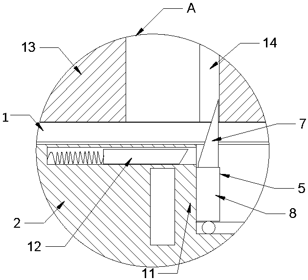 Processing device of gear