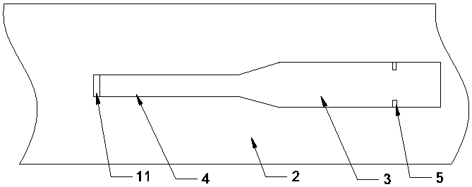 Processing device of gear