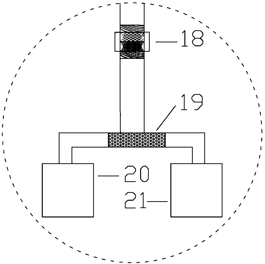 Optical fiber drawing heating furnace device using H2 and optical fiber drawing method