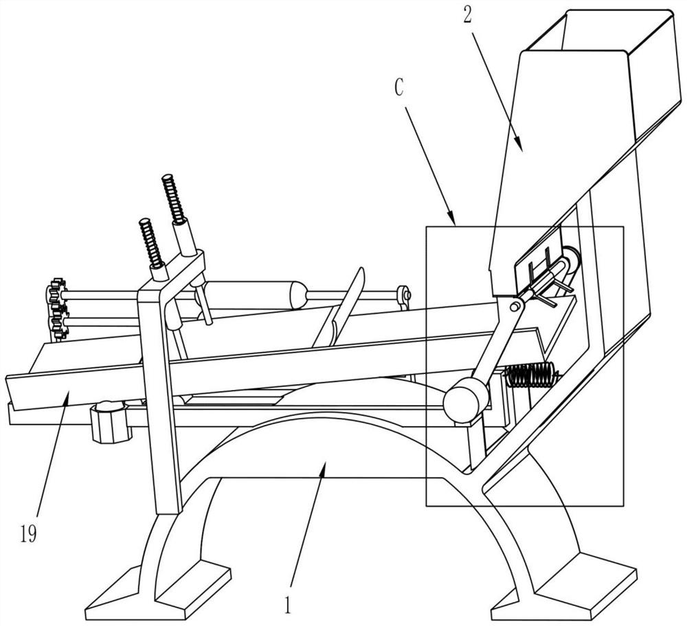 Sorting equipment for hairbrush processing