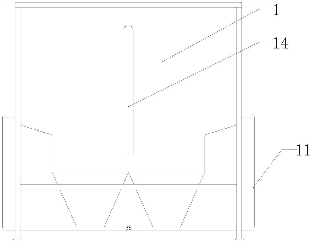 Inclined plate type integrated mud-water separation equipment