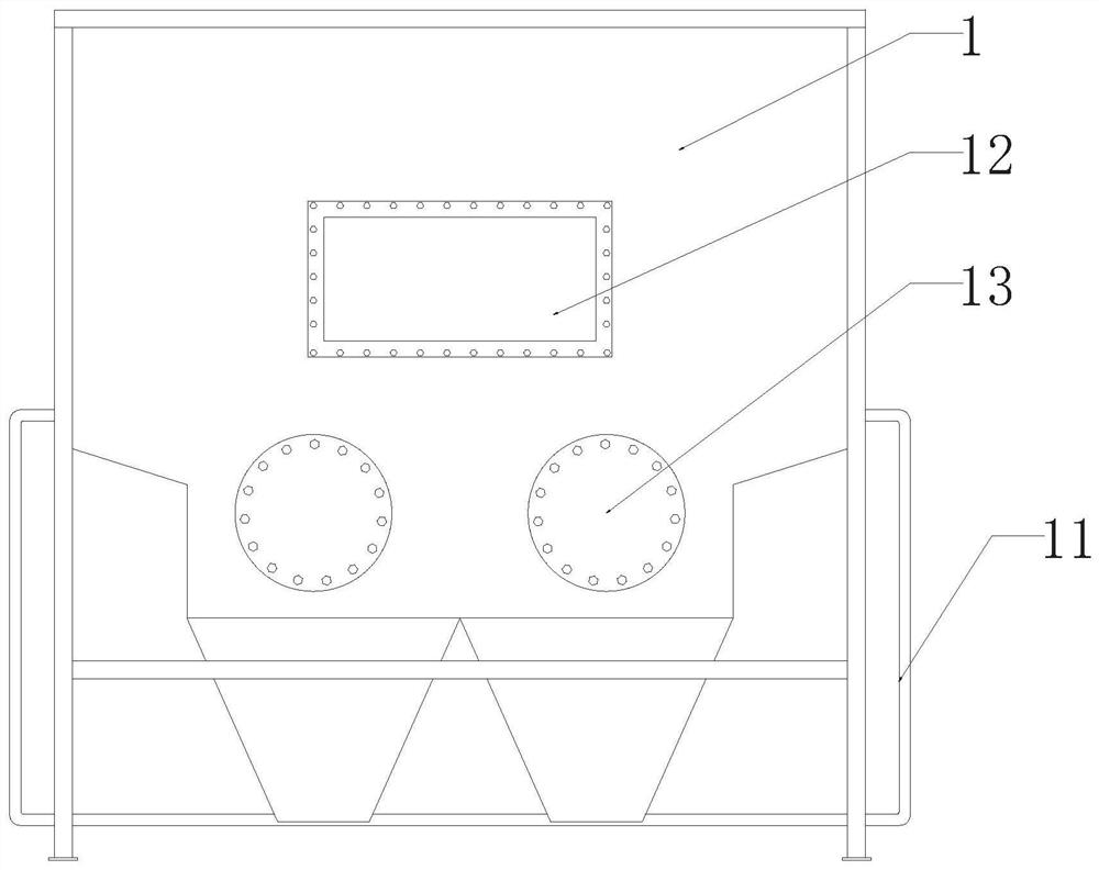 Inclined plate type integrated mud-water separation equipment