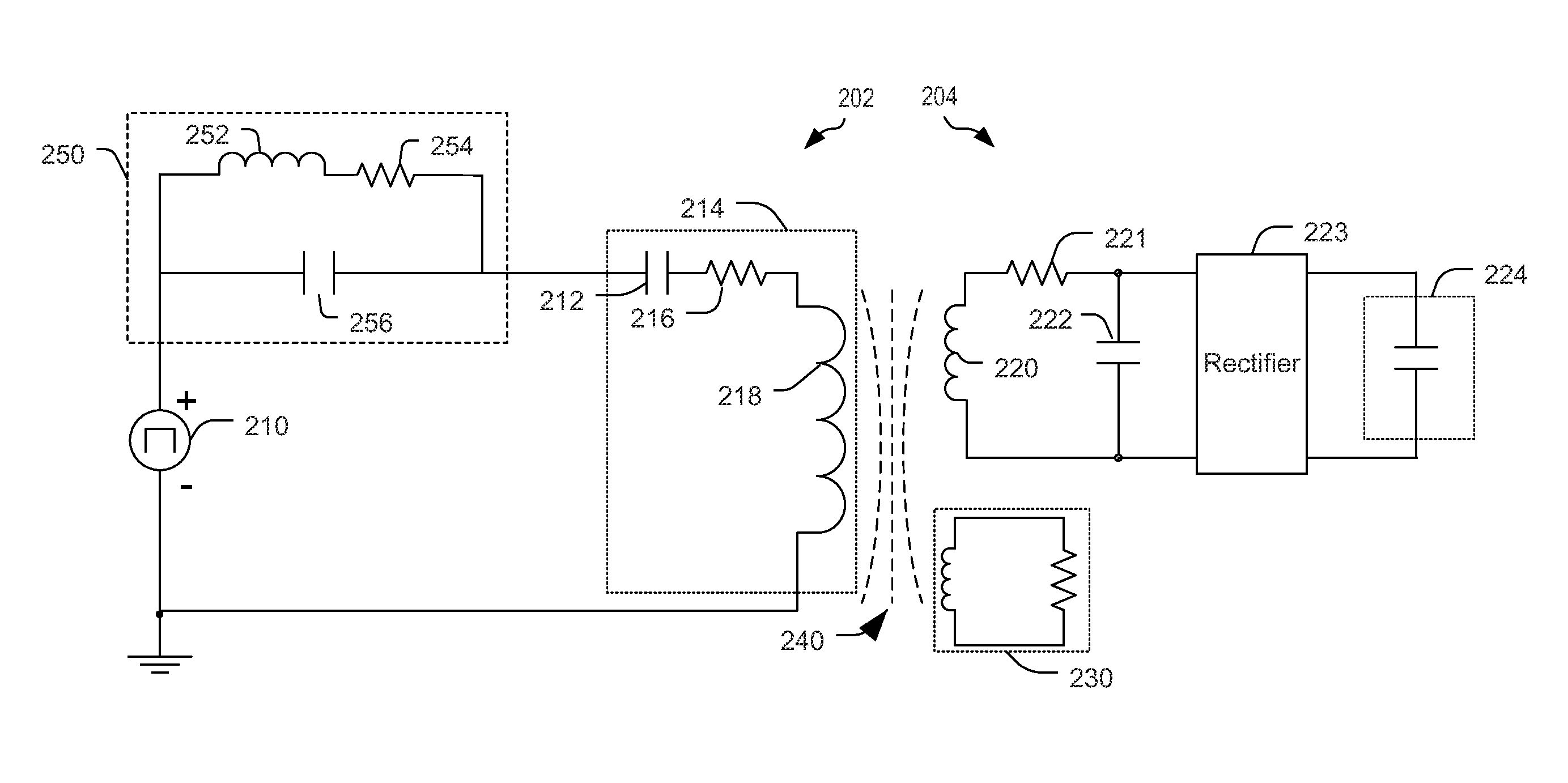 Implantable medical device charging apparatus having both parallel and series resonators