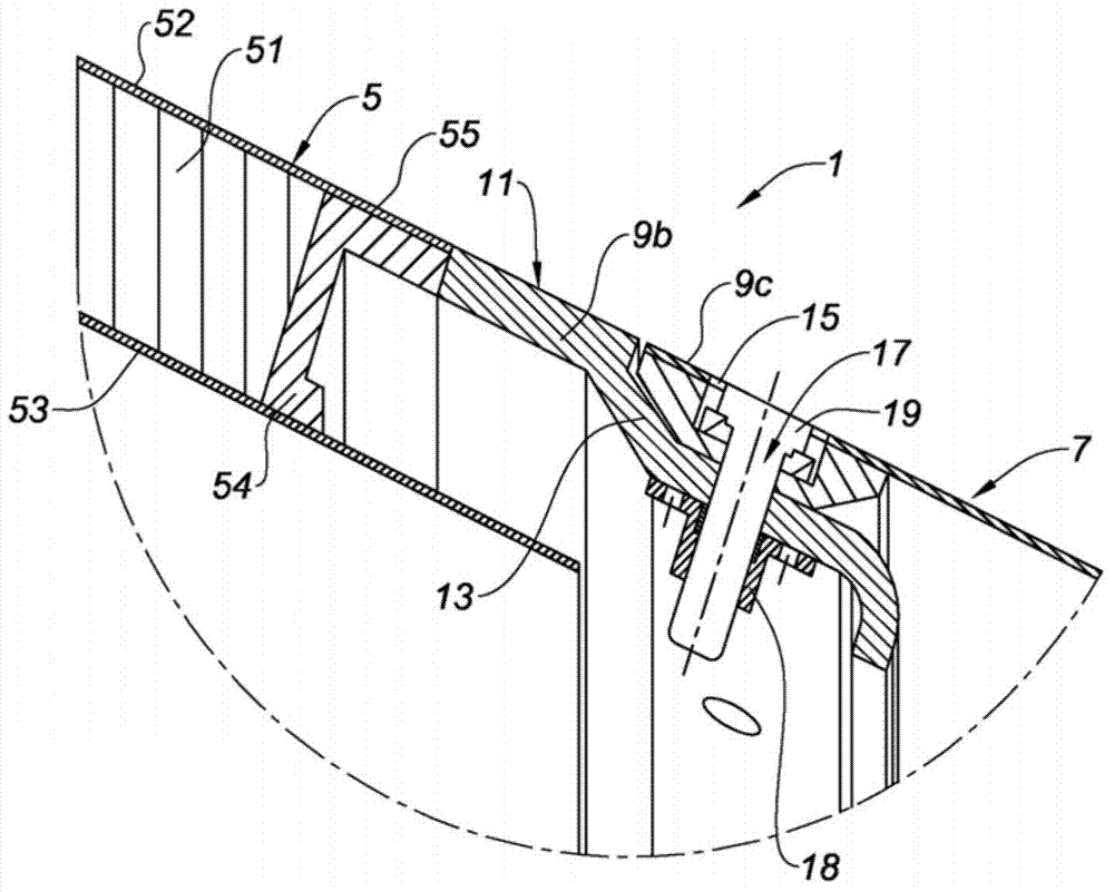 Exhaust cone for aircraft turbojet engine