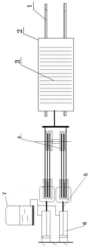 Large aircraft hard landing system