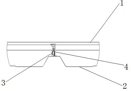 Profiled steel sheet clamp, photovoltaic module fixing device, photovoltaic system and installation method