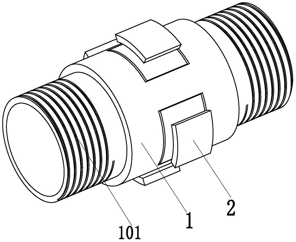 A positioning device for an inner hole positioning fixture