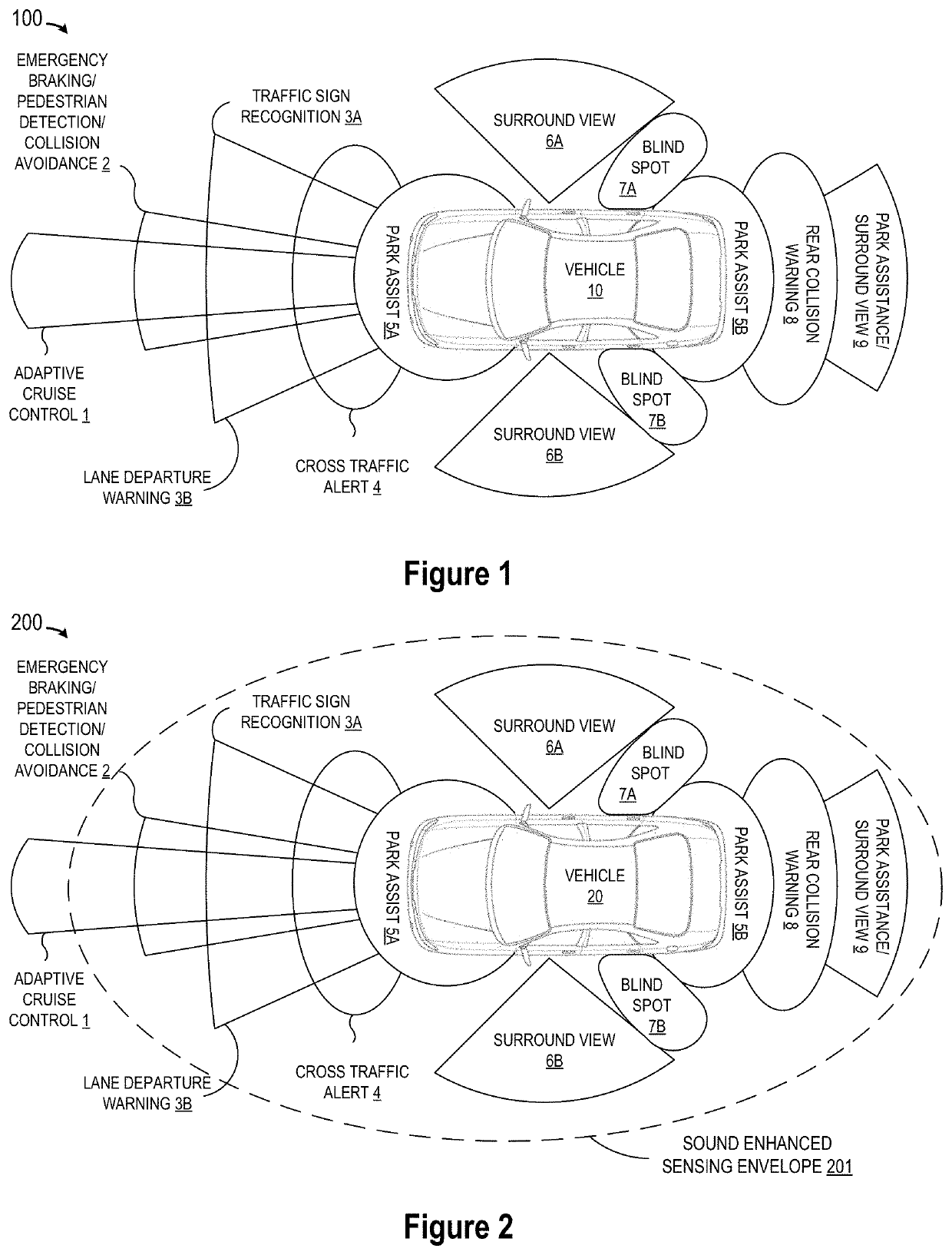 Enhanced autonomous systems with sound sensor arrays