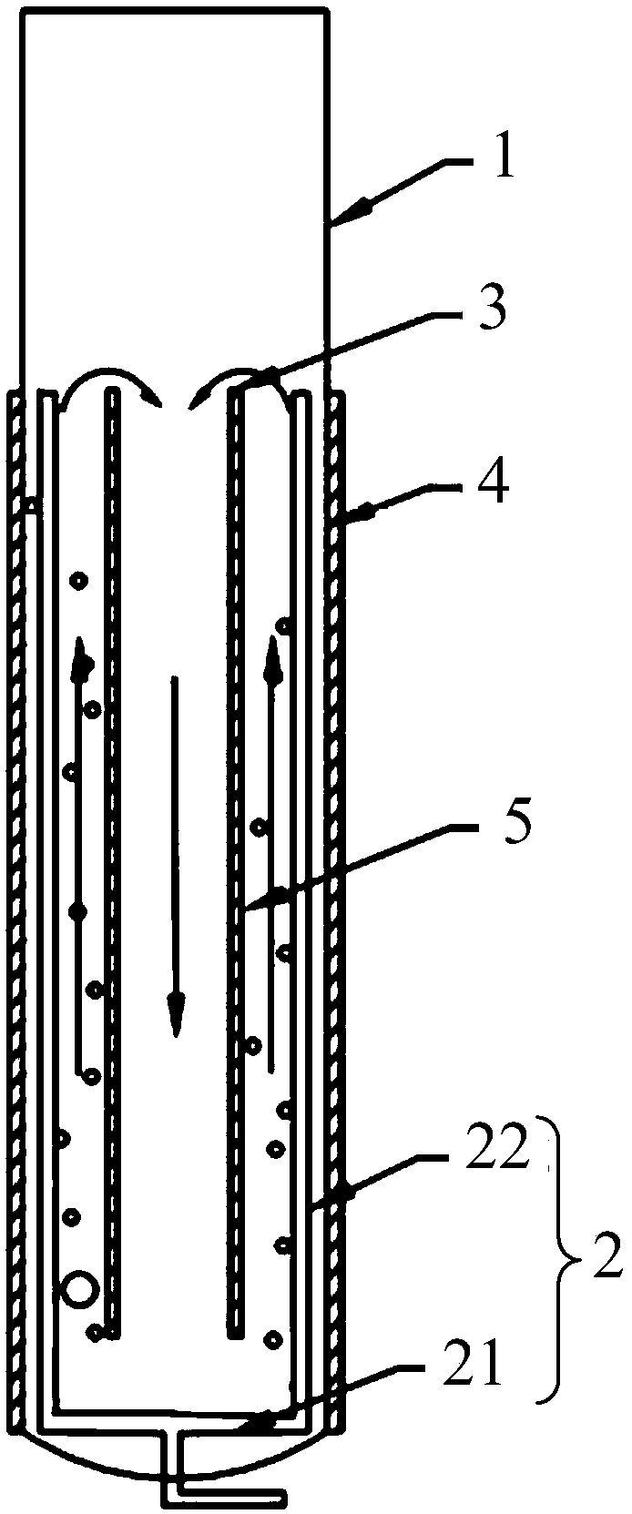 Self-cleaning spiral airlift inner loop flow photobioreactor