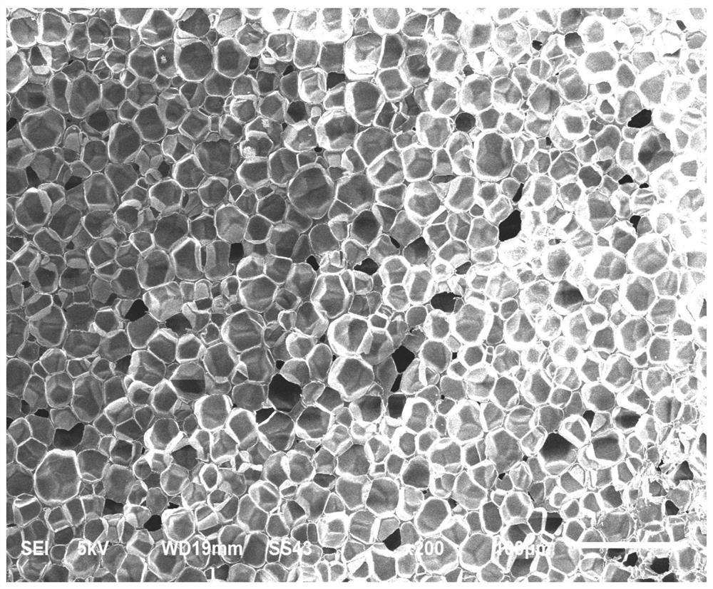 A kind of small-pore polymethacrylimide foam and preparation method thereof