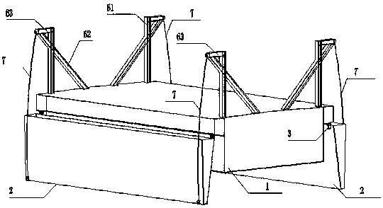 Ultra-wide steel box girder component of a bridge and a water splicing method thereof