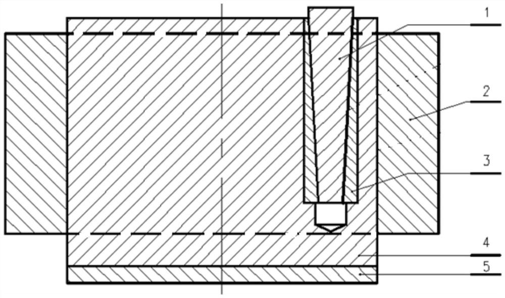 An isolation method for vacuum diffusion welding