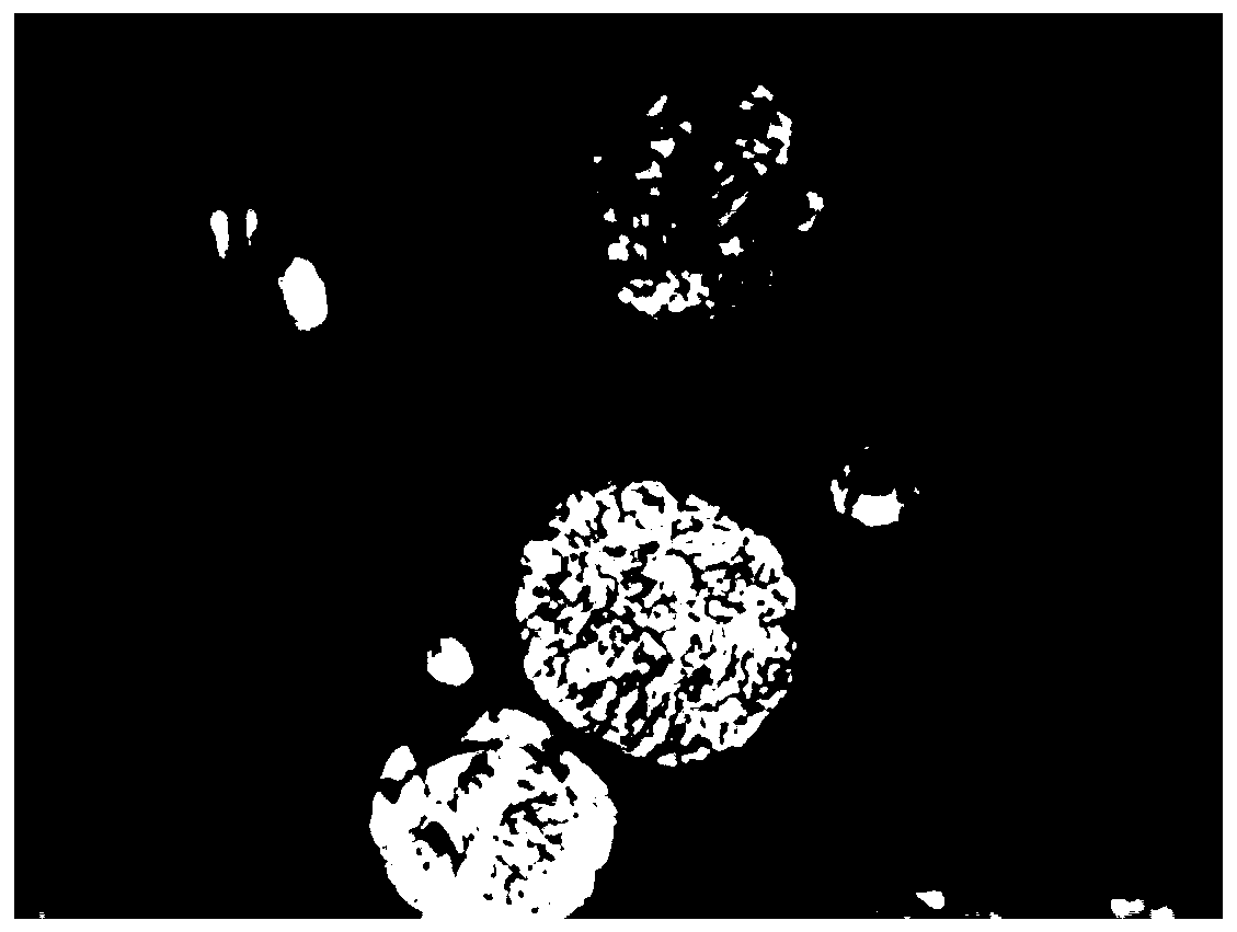 High-strength stainless steel powder based on slm process and preparation method thereof