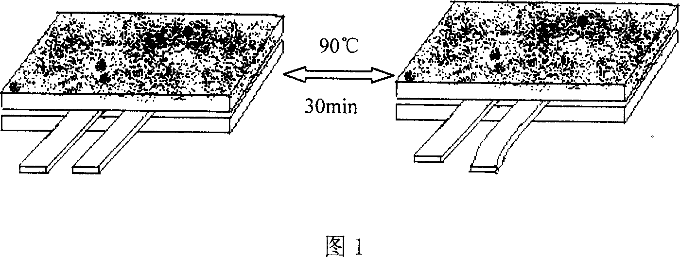 Method for preparing ABS resin used for PVC soft sheet material