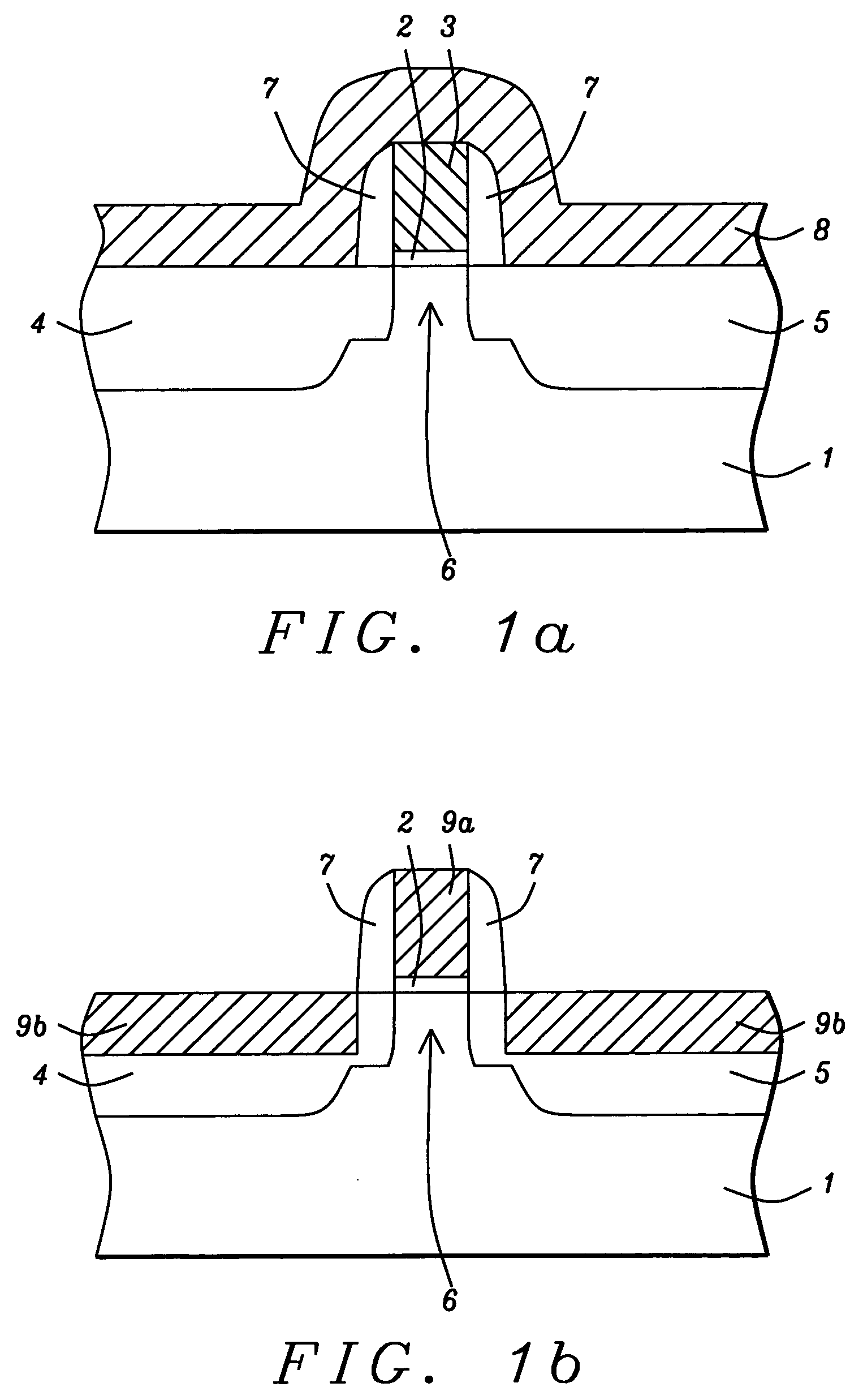Silicide gate transistors and method of manufacture