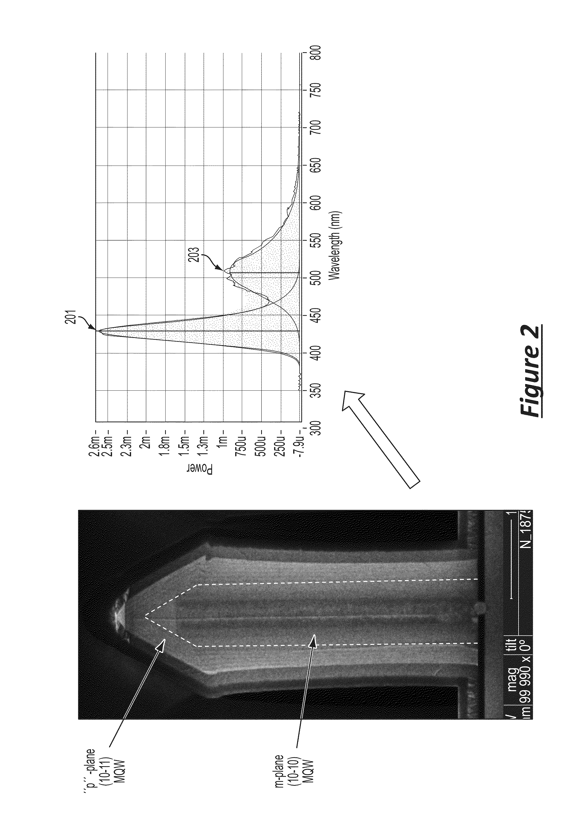 Nanowire Sized Opto-Electronic Structure and Method for Modifying Selected Portions of Same